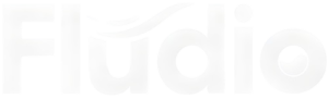 Fludio Logo White